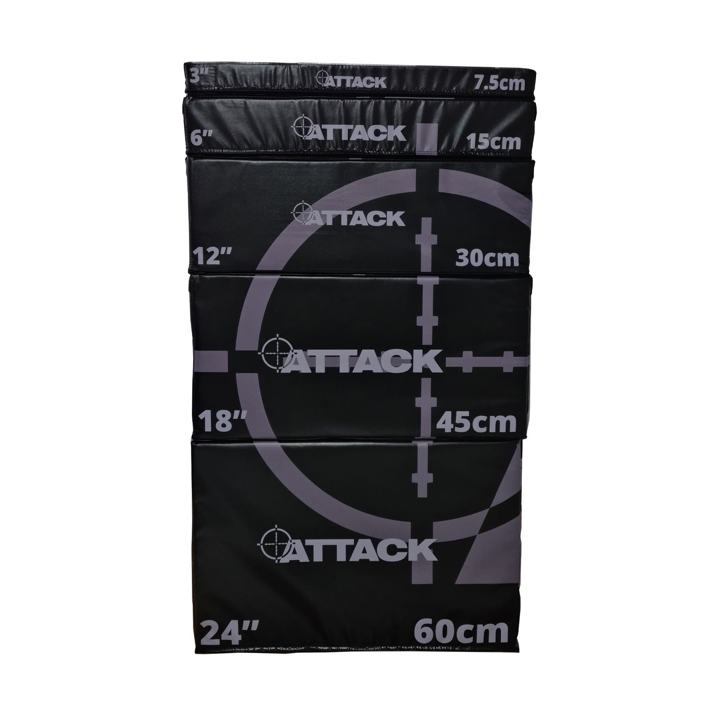 Attack Fitness Soft Plyometric Platform 5 Box Set - GymSphere