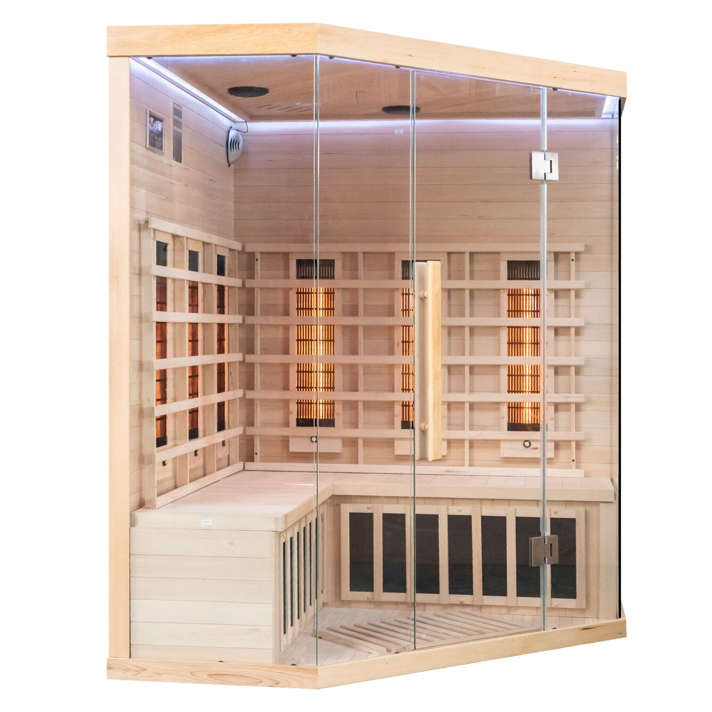 Miracle Sauna: 4 Person Corner Far Infrared Sauna