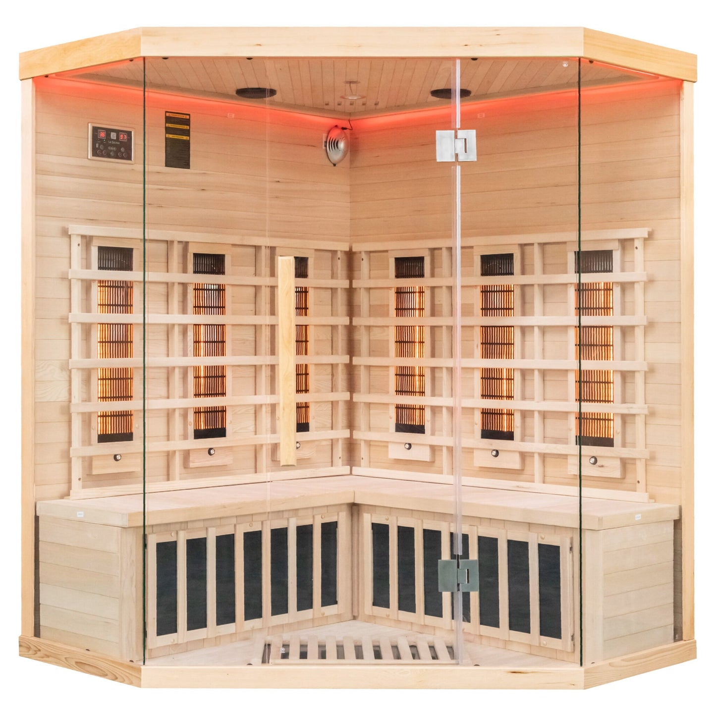 Miracle Sauna: 4 Person Corner Far Infrared Sauna